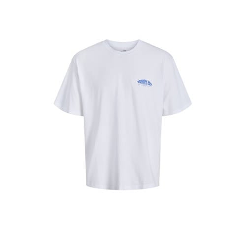 JACK & JONES JUNIOR T-shirt wit afbeelding