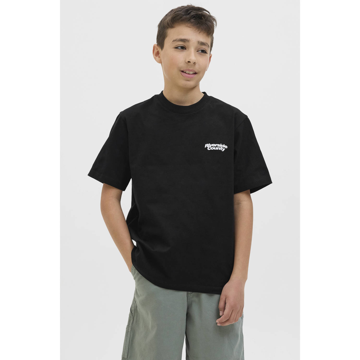 JACK & JONES JUNIOR T-shirt zwart