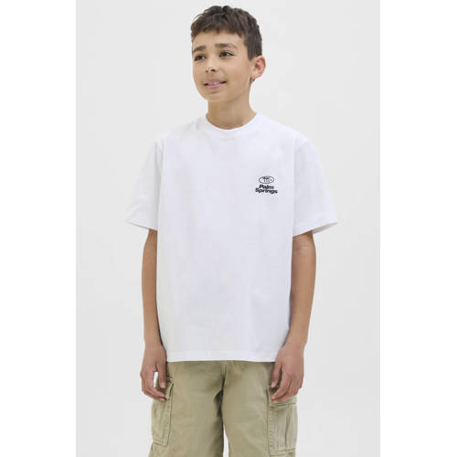 JACK & JONES JUNIOR T-shirt wit afbeelding