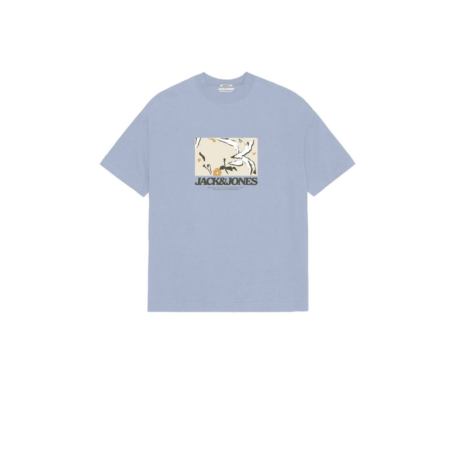 Jack & jones T-shirt met labelprint model 'TAVIRA'
