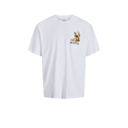 JACK & JONES JUNIOR T-shirt wit afbeelding