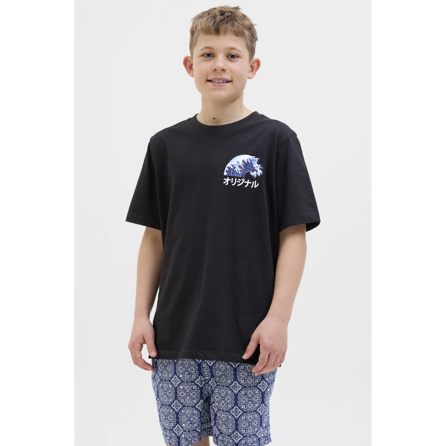 JACK & JONES JUNIOR T-shirt zwart