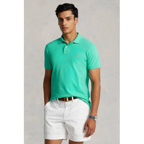 Polo Ralph Lauren slim polo groen afbeelding