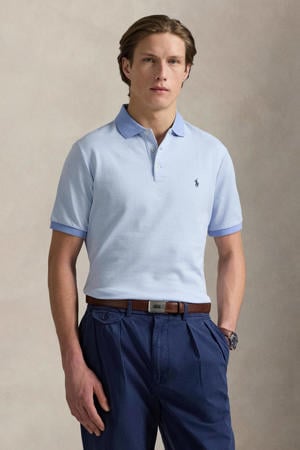 regular polo lichtblauw