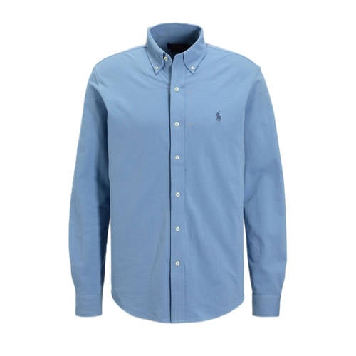 POLO Ralph Lauren regular fit overhemd blauw afbeelding