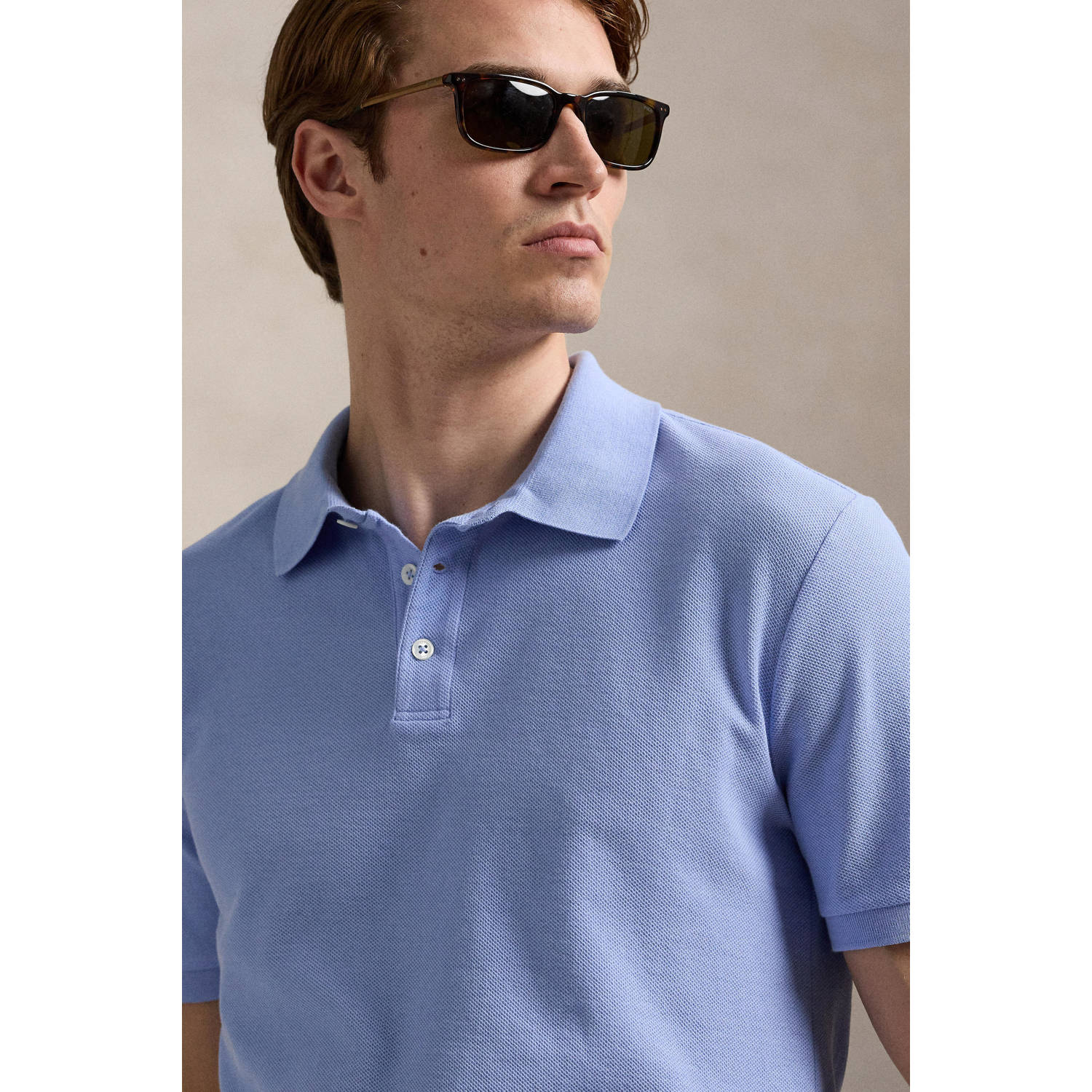 POLO Ralph Lauren slim polo lavendel
