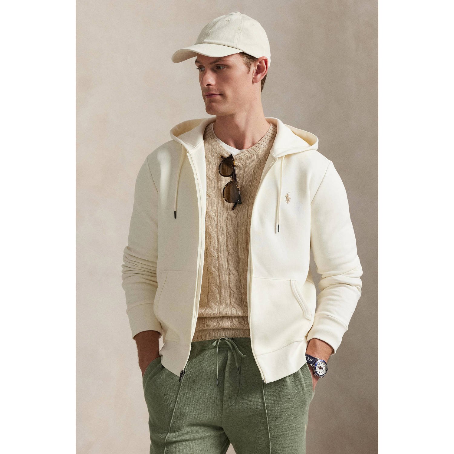 POLO Ralph Lauren sweatvest ecru