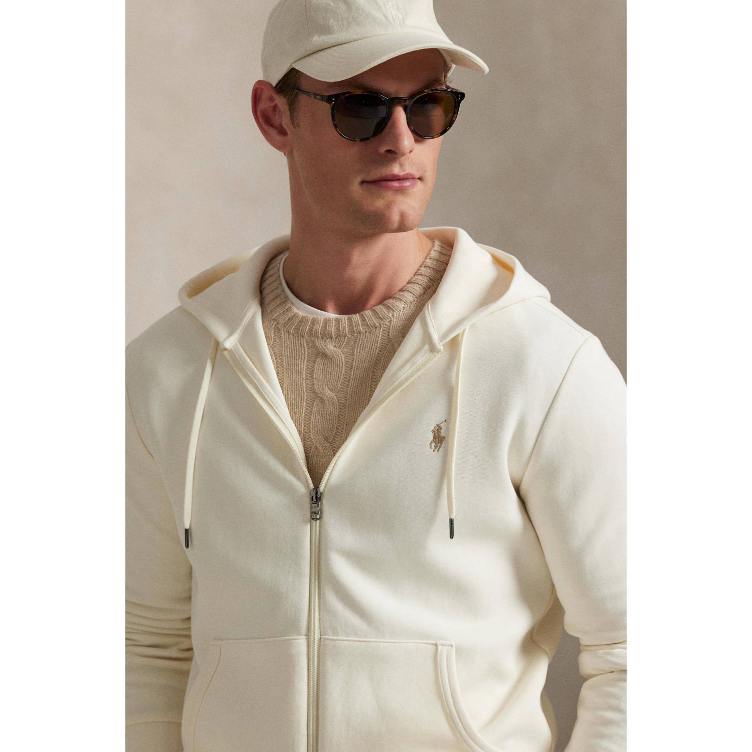 POLO Ralph Lauren sweatvest ecru
