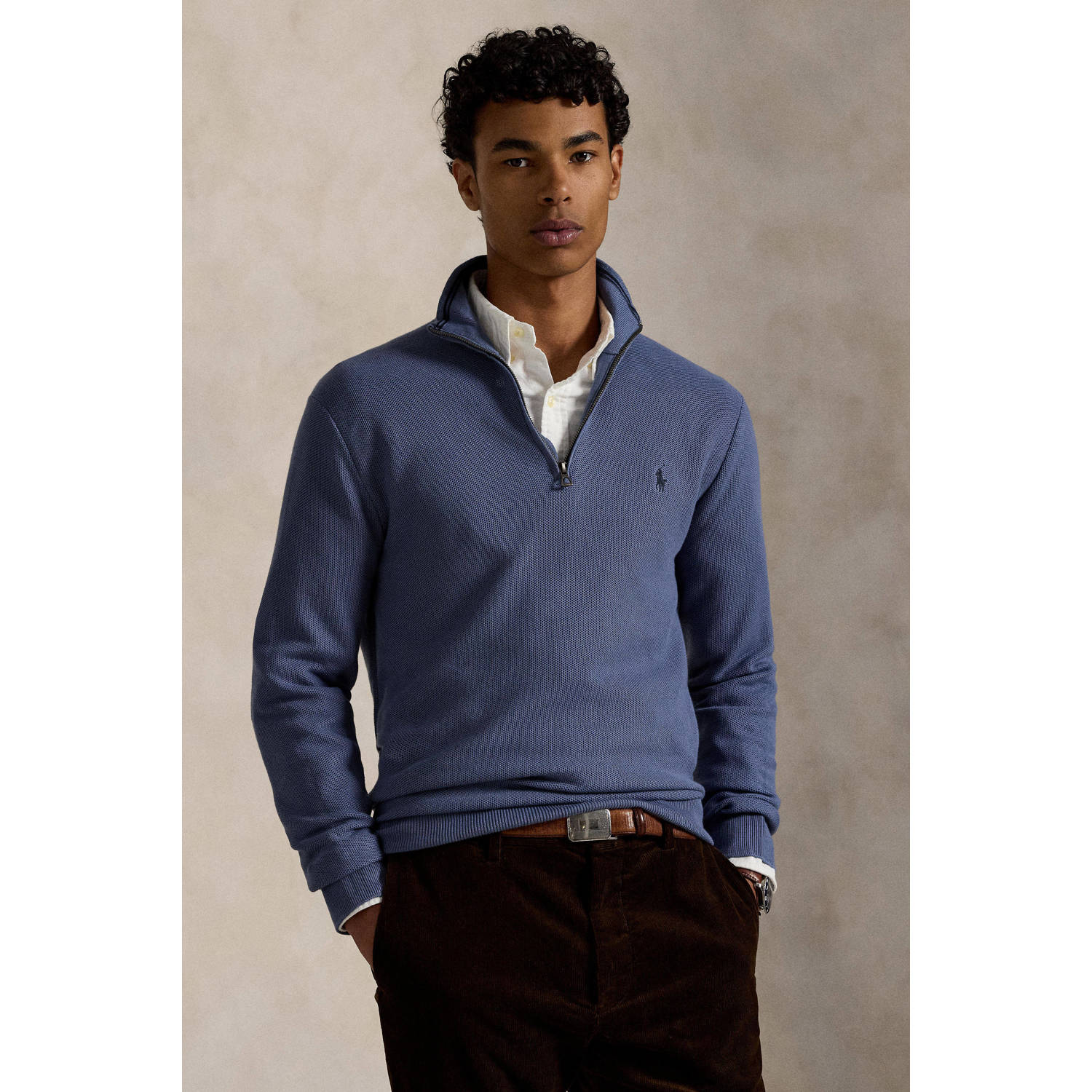 POLO Ralph Lauren gebreide trui blauw