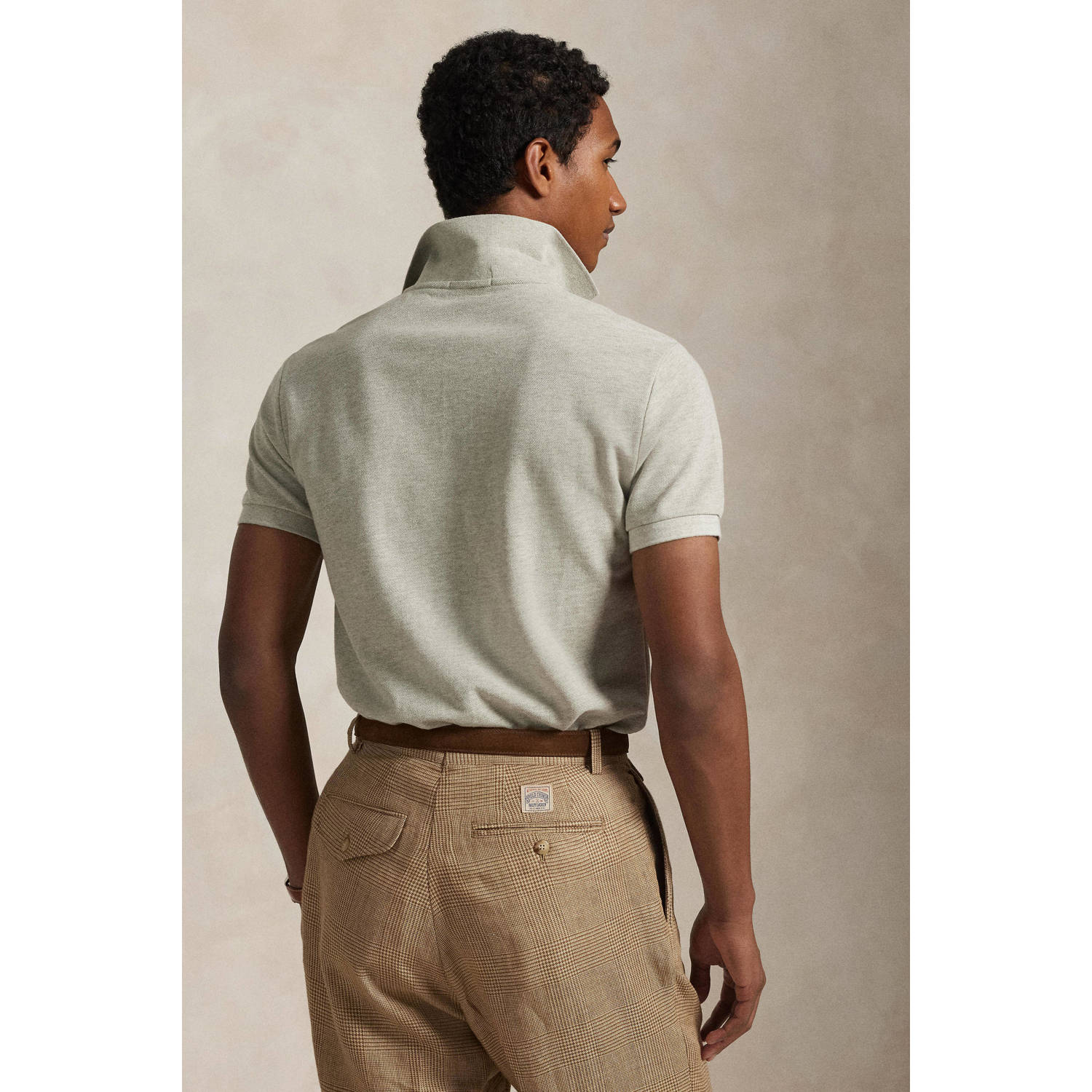 POLO Ralph Lauren slim polo zand