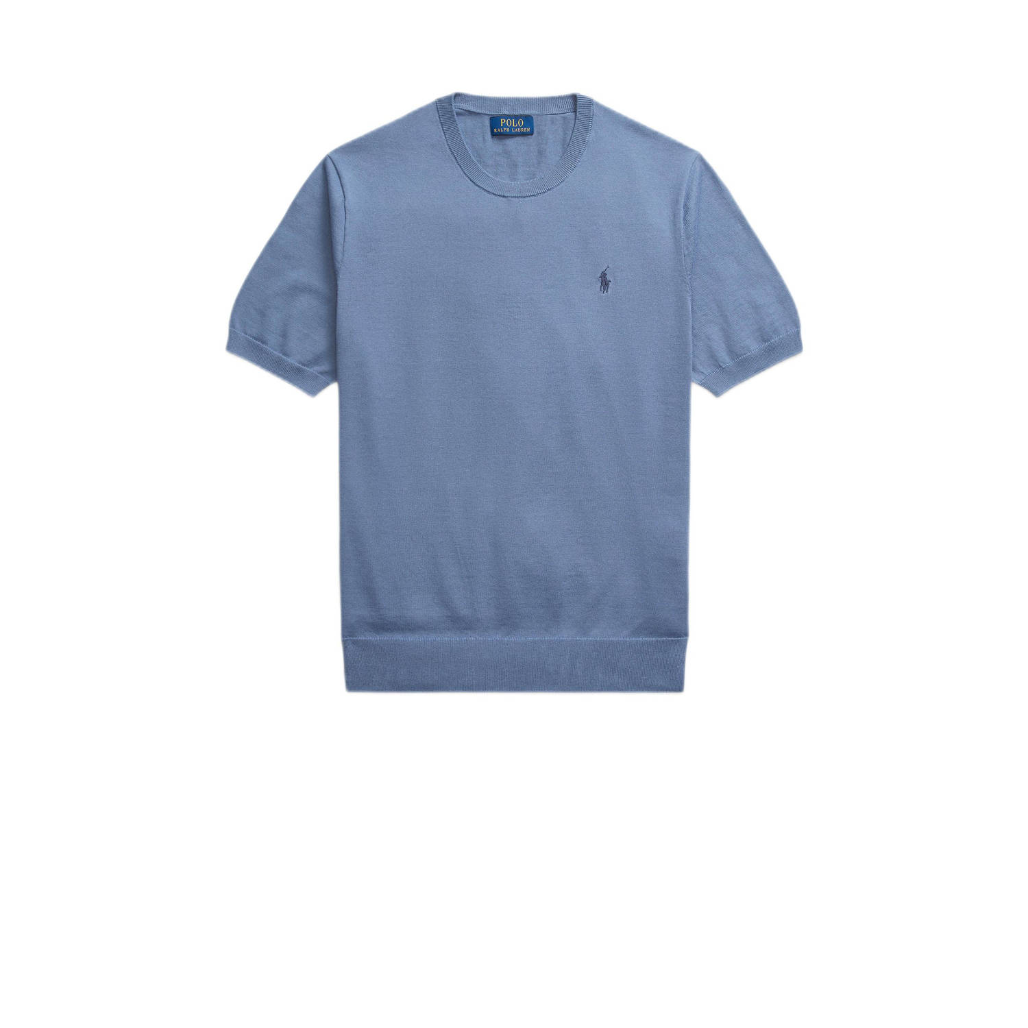 POLO Ralph Lauren T-shirt fijn gebreid blauw