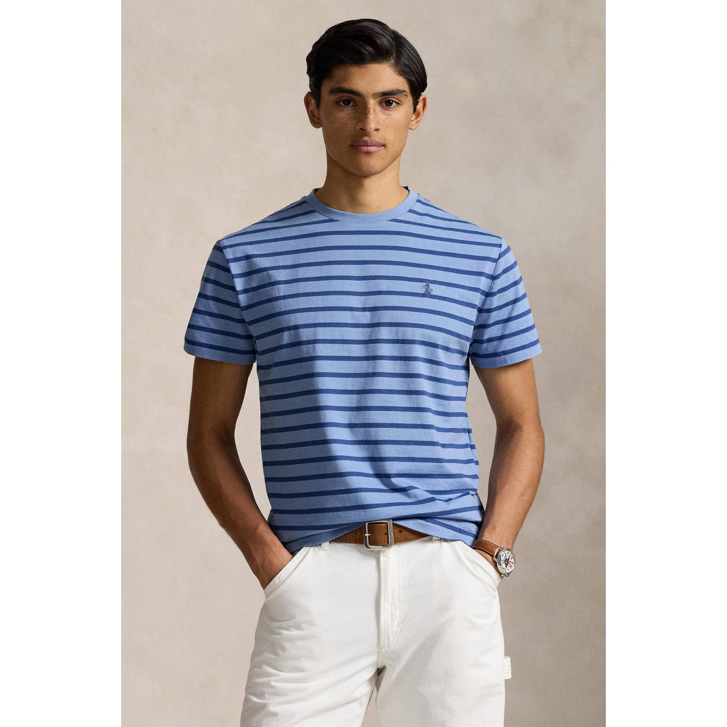 Polo Ralph Lauren T-shirt Korte Mouw TSHIRT MARINIERE