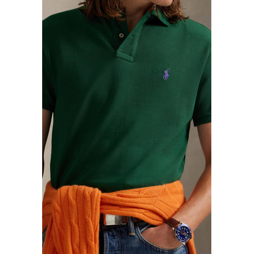POLO Ralph Lauren slim polo groen afbeelding