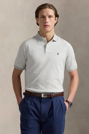 regular polo lichtgrijs