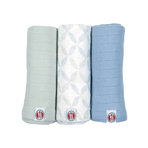 Lodger hydrofiele swaddle Solid Matcha Peppermint lichtgroen afbeelding