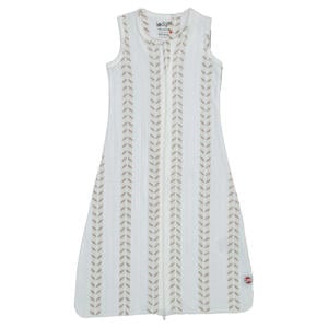 zomer slaapzak Solid Matcha Birch offwhite/beige