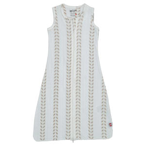 zomer slaapzak Solid Matcha Birch offwhite/beige