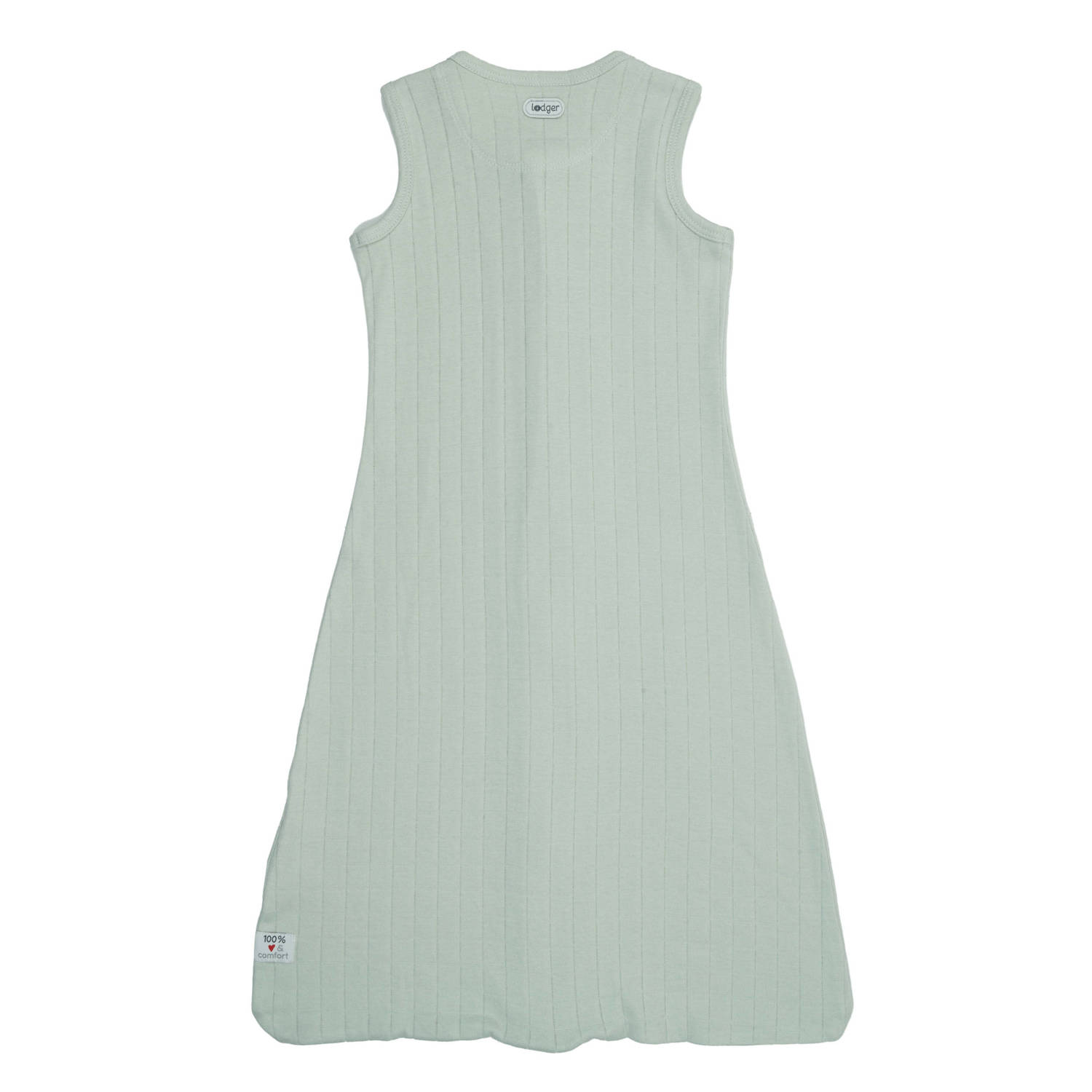 Lodger hydrofiele zomer slaapzak Solid Peppermint lichtgroen