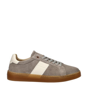 Wave  suède sneakers taupe