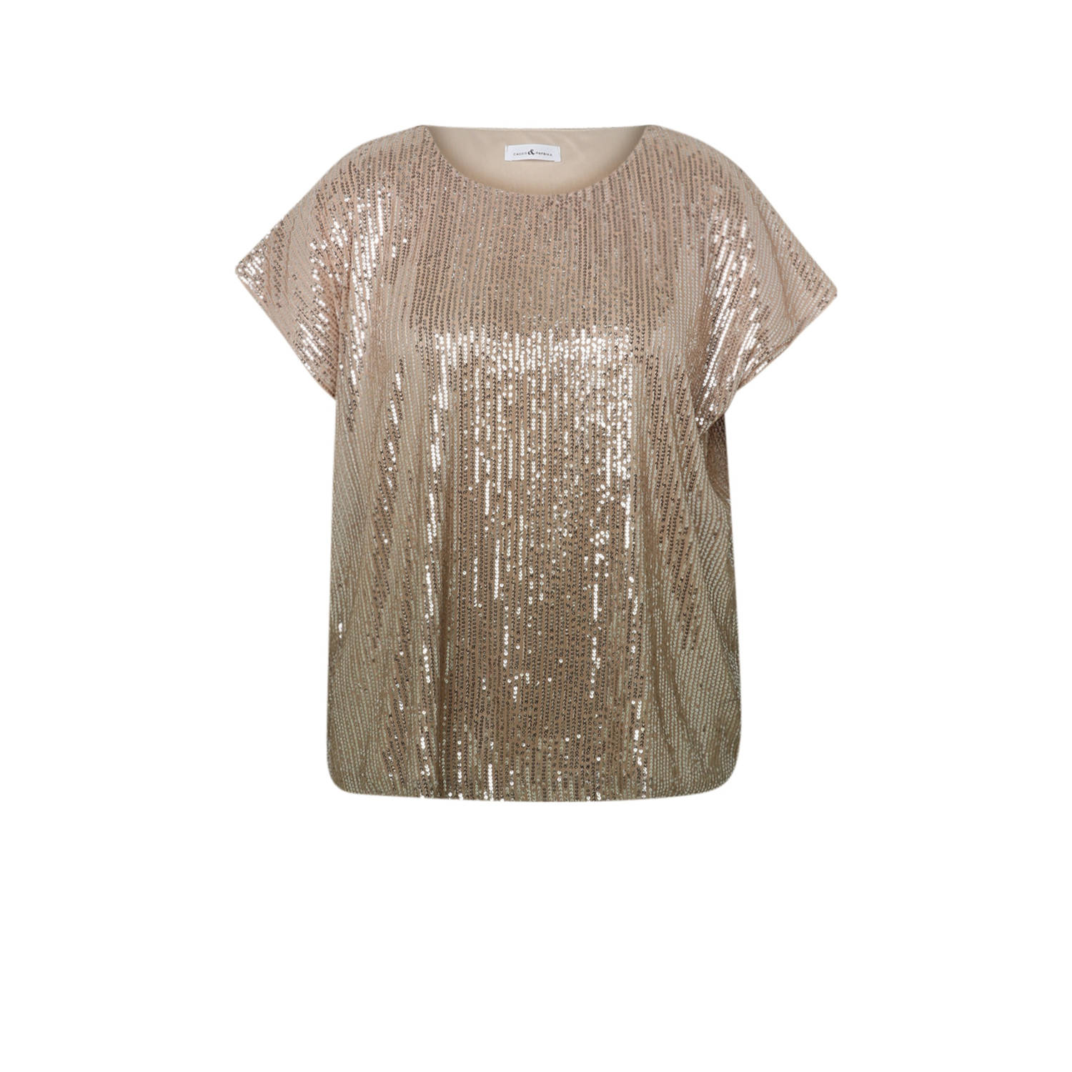 Paprika top taupe