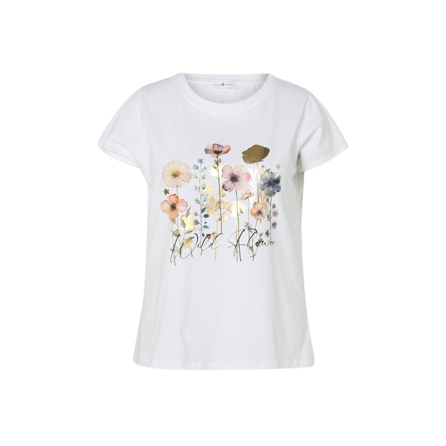 Paprika T-shirt wit