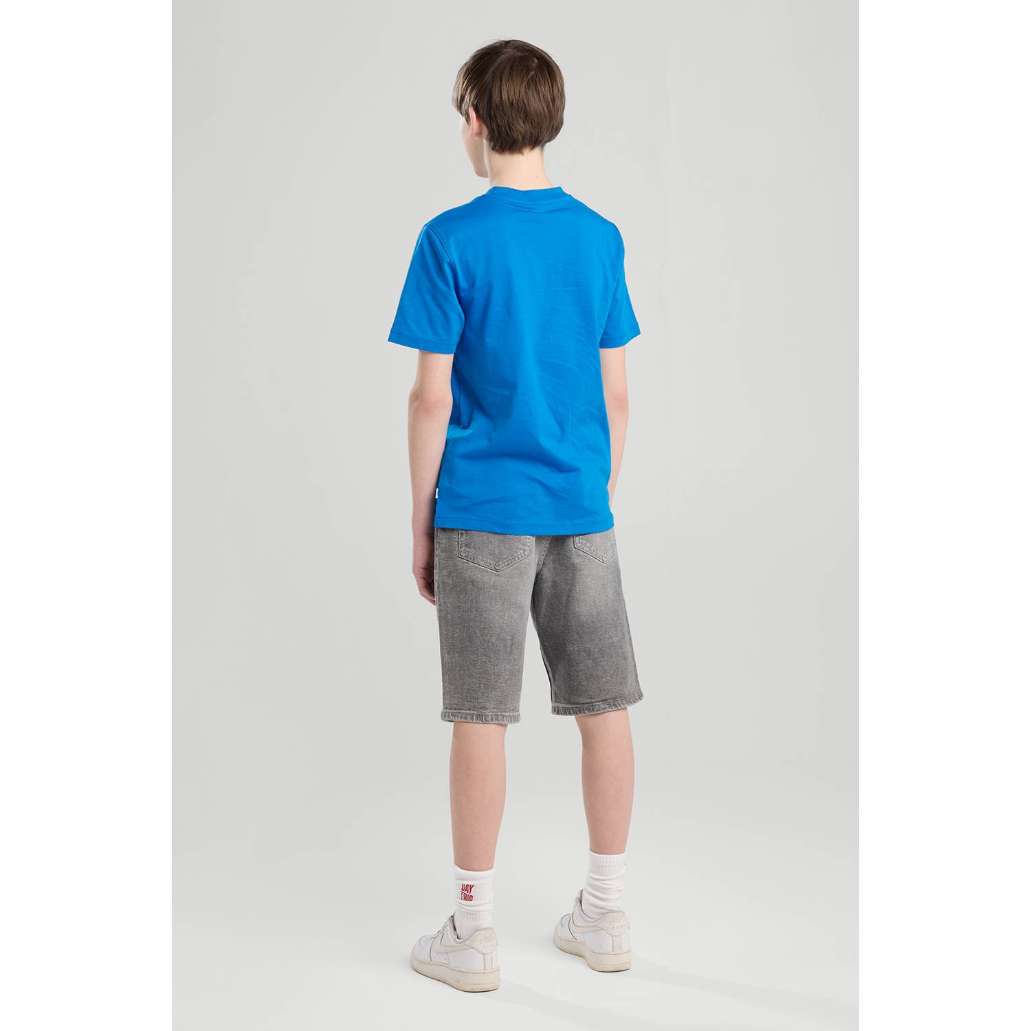 America Today Denim short grey