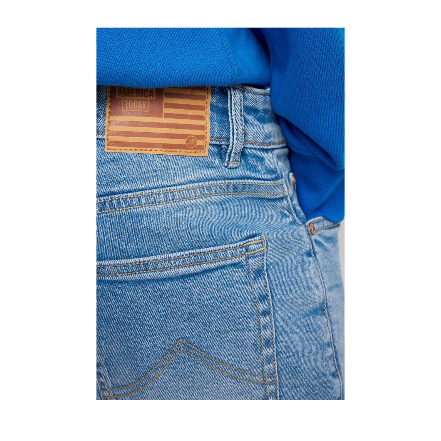 America Today Denim short medium blue denim