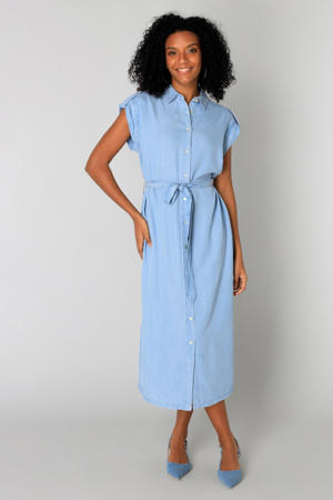 blousejurk light blue denim