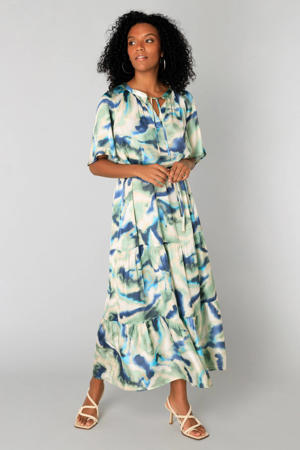 zomerjurk blauw