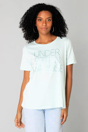 T-shirt mintgroen
