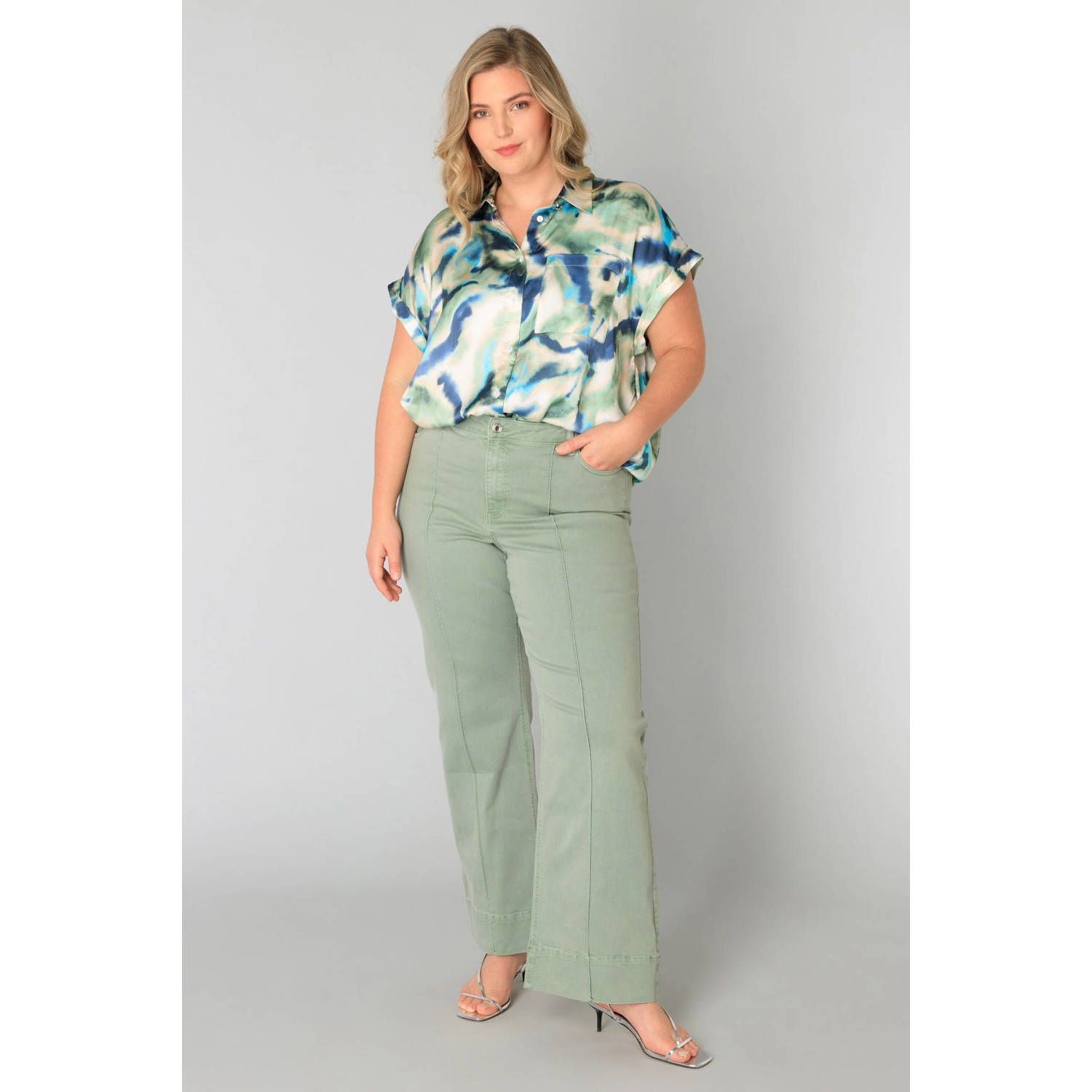 Yesta blouse blauw