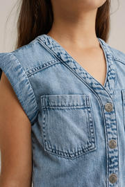 thumbnail: WE Fashion Blue Ridge denim straight light blue denim