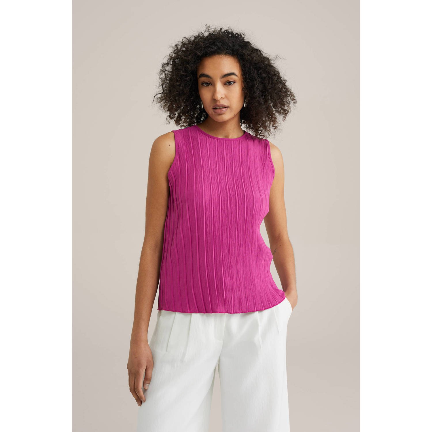 WE Fashion blousetop fuchsia