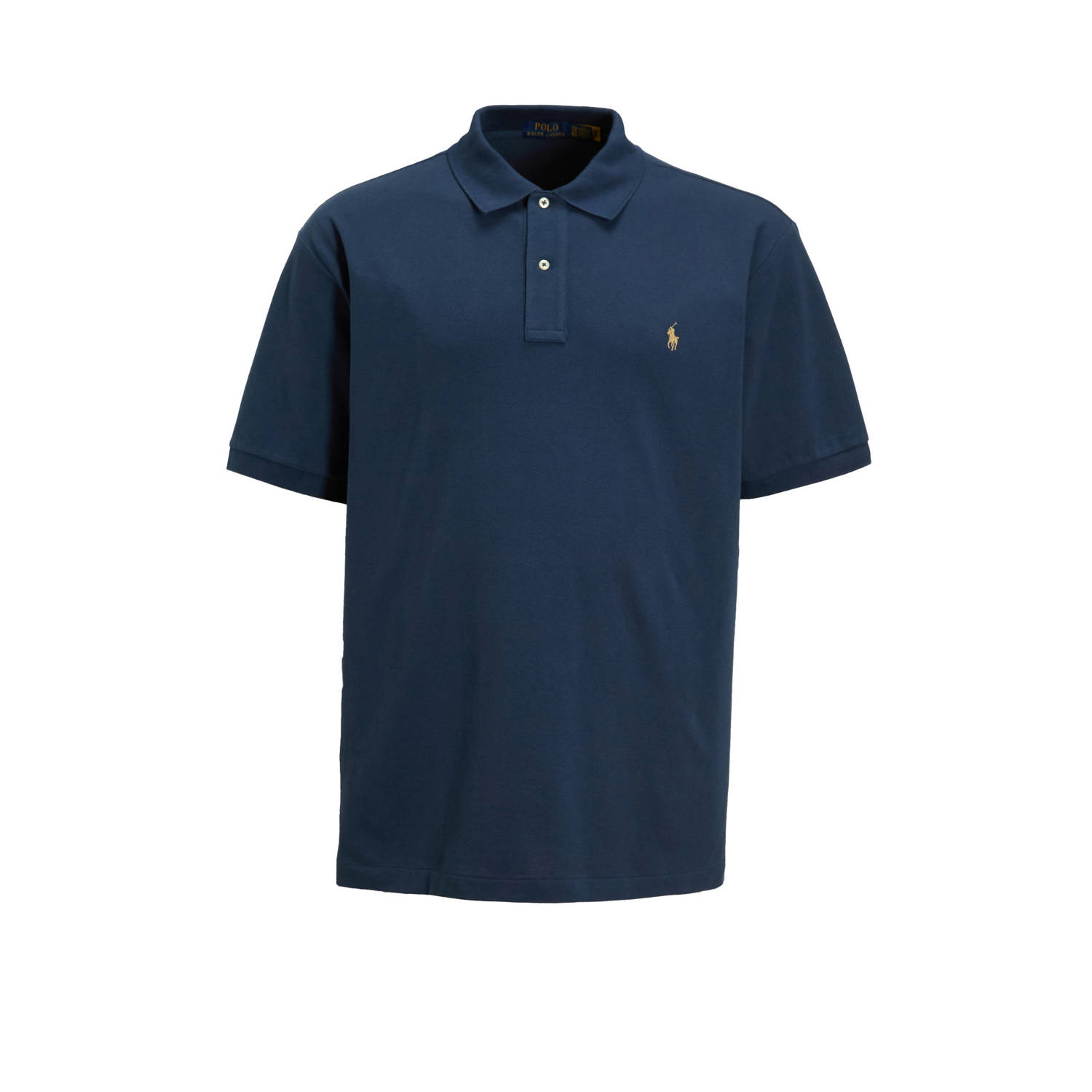 POLO Ralph Lauren Big & Tall regular polo donkerblauw