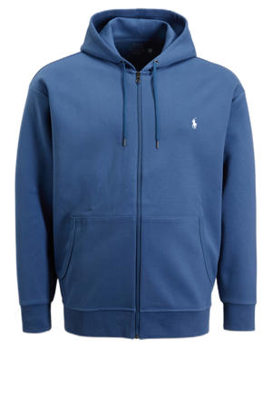 sweatvest blauw