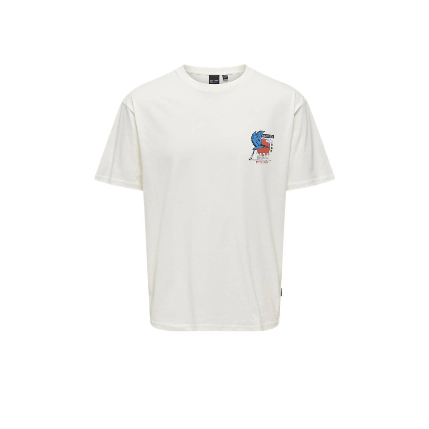 ONLY & SONS JUNIOR T-shirt wit