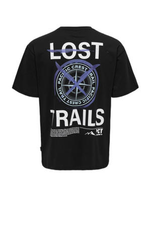 T-shirt zwart