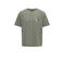 ONLY & SONS JUNIOR T-shirt met backprint grijsgroen