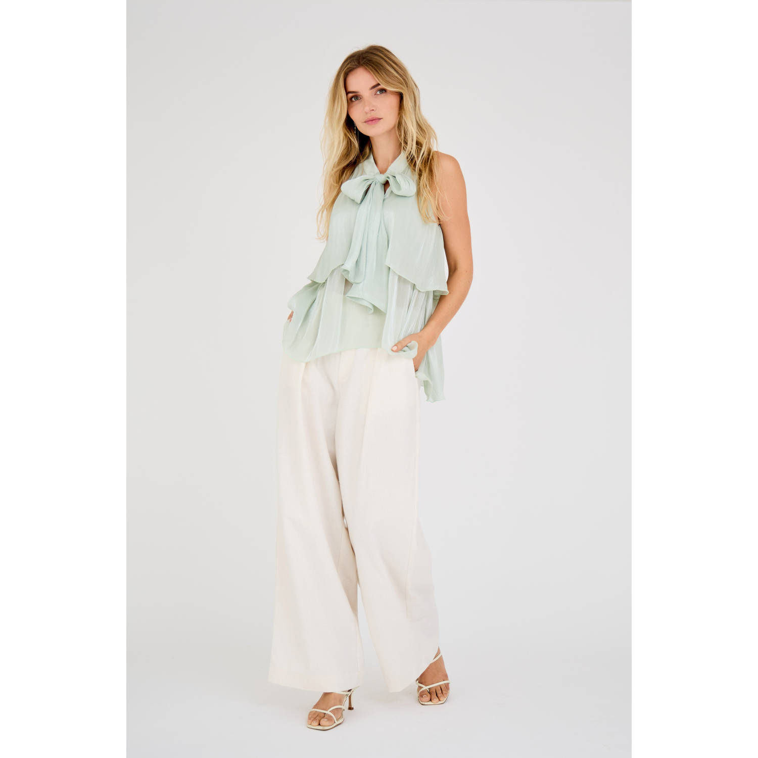 A-View top mintgroen