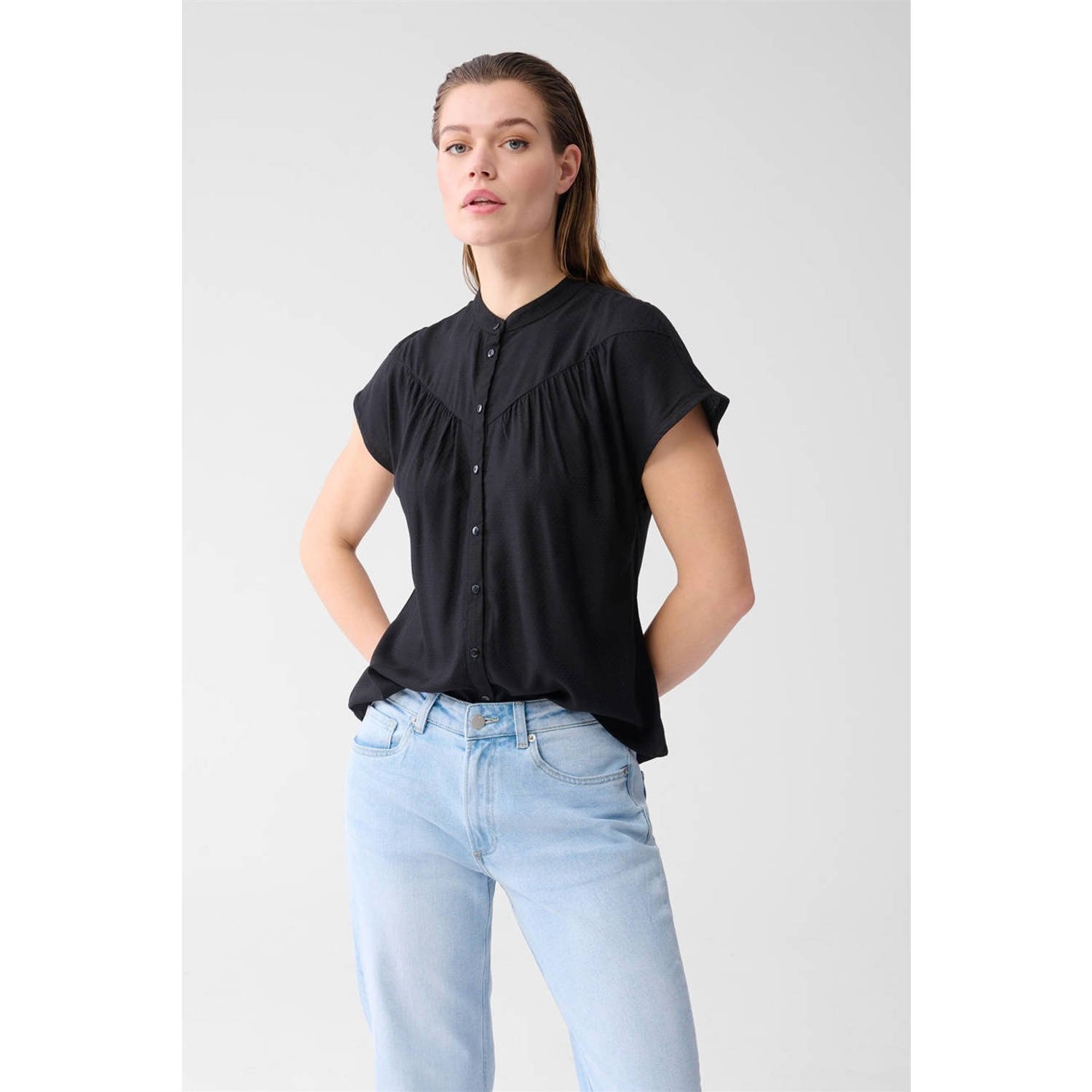 Shoeby blouse zwart