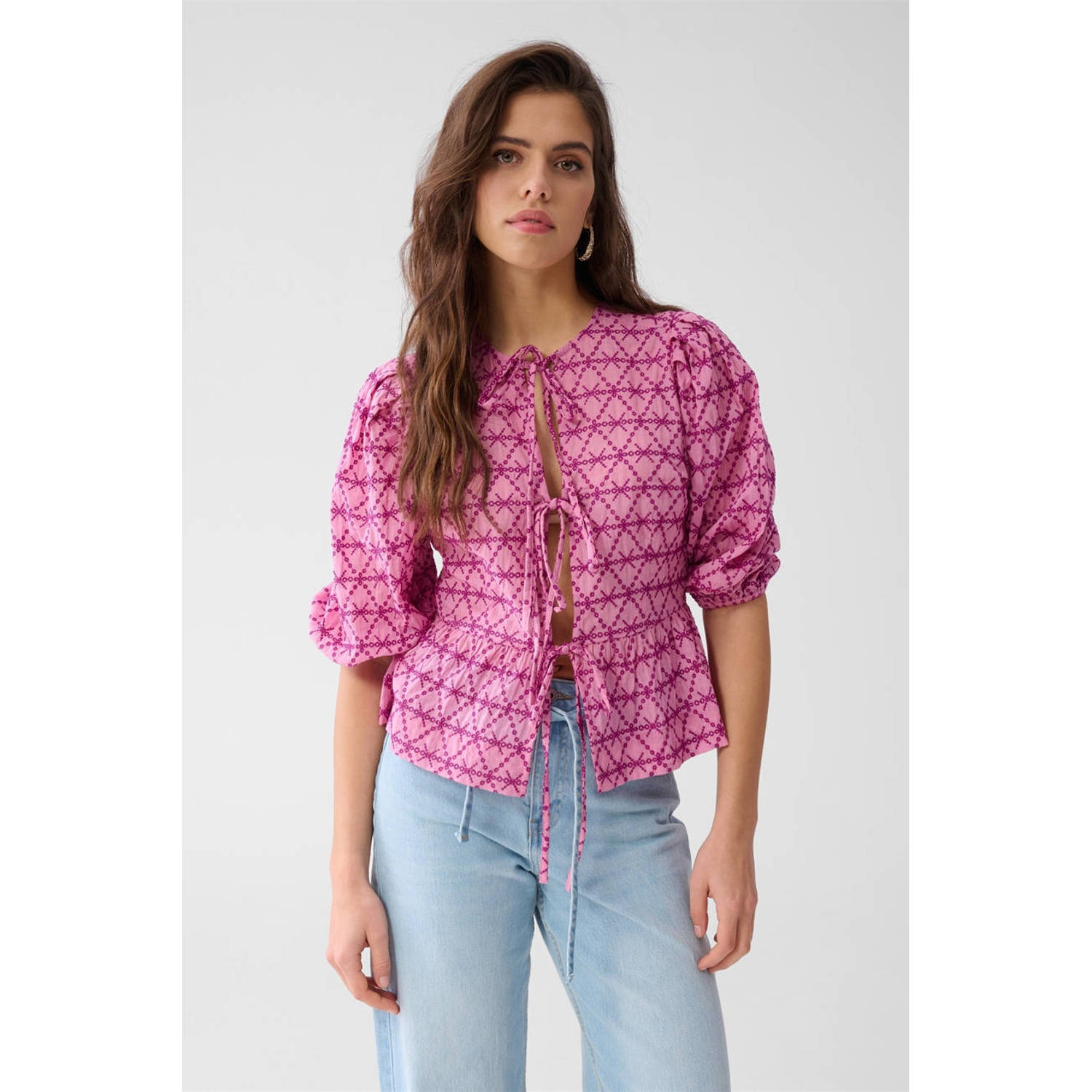 Shoeby blousetop roze