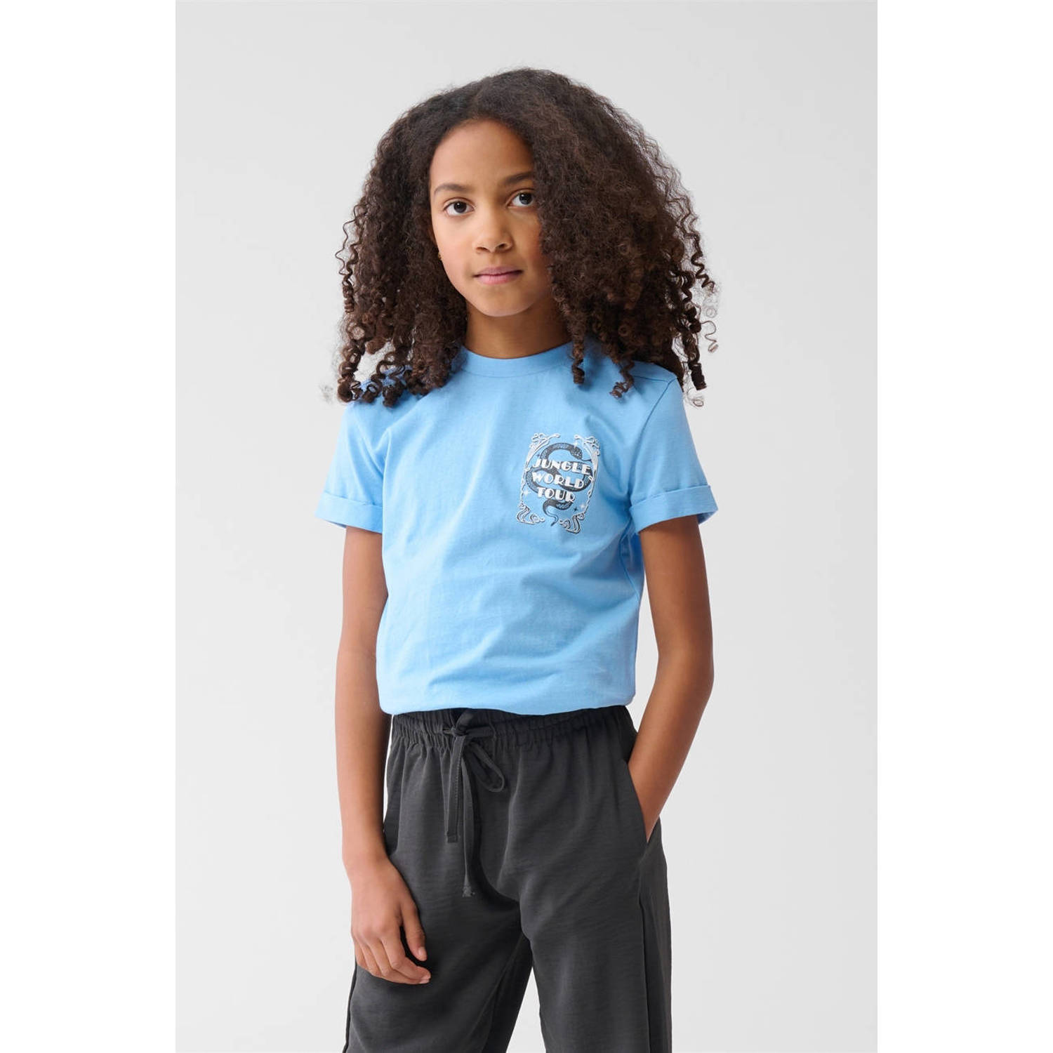 Shoeby T-shirt lichtblauw