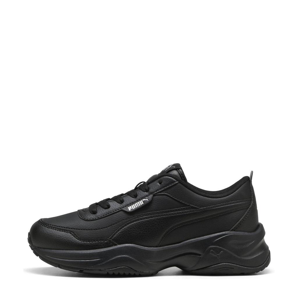 Zwarte dames Puma Cilia Mode sneakers van mesh-pu/voering: mesh/voetbed: eva met veters