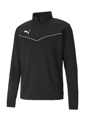 sportshirt zwart/wit