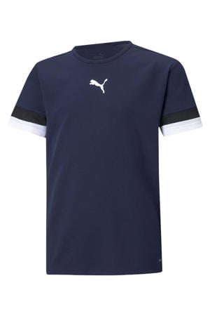 junior sportshirt teamRISE donkerblauw