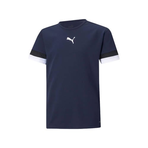 Puma junior sportshirt teamRISE donkerblauw afbeelding