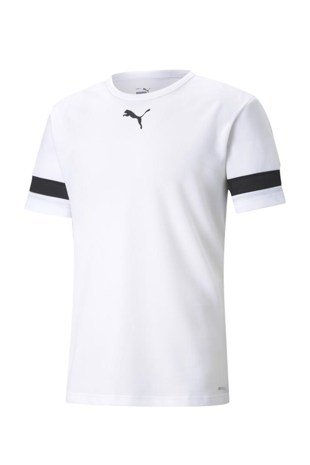 Puma sportshirt teamRISE wit/zwart wehkamp