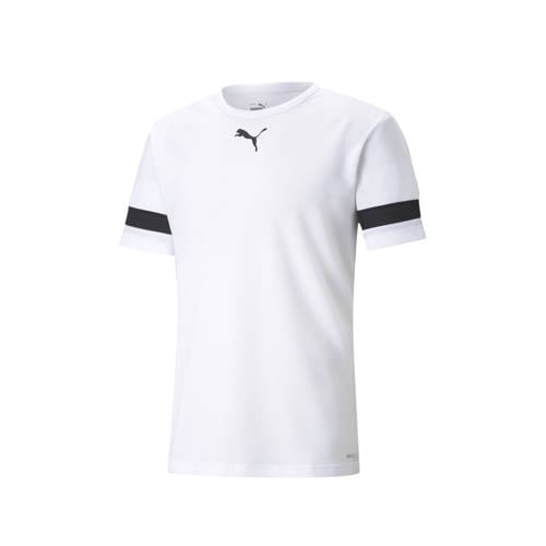 Puma sportshirt teamRISE wit/zwart afbeelding