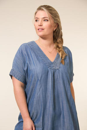 tuniek medium blue denim