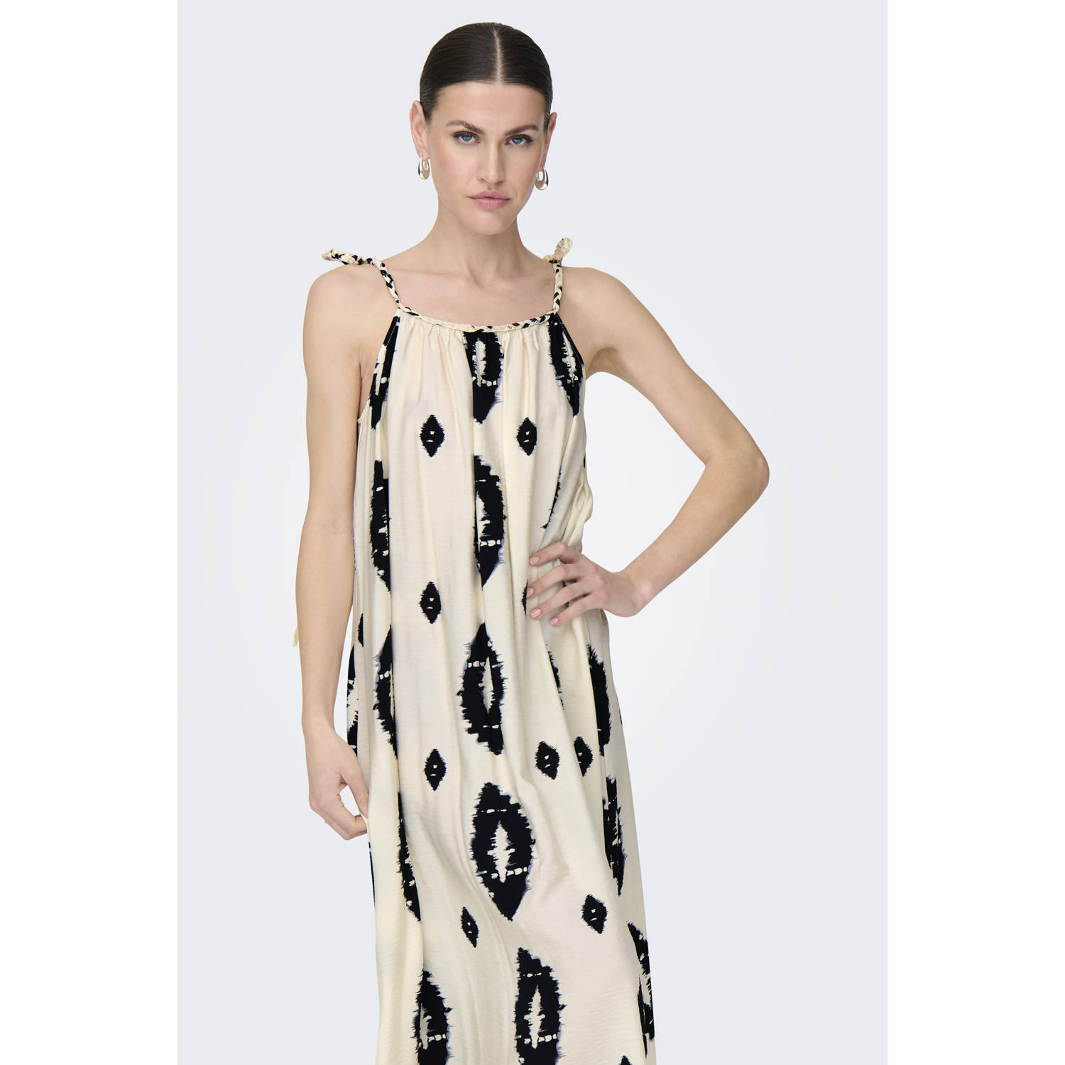 ONLY maxi jurk ecru